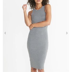 Marine Layer Lexi midi tank dress Striped S